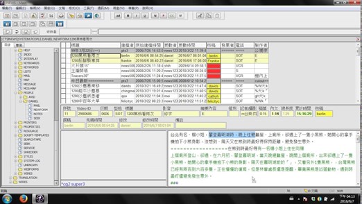 新聞文稿採編系統